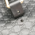 Microguccissima Black Leather 449654 Lot number unknownマイクログッチシマ ブラック レザー 449654 製番不明