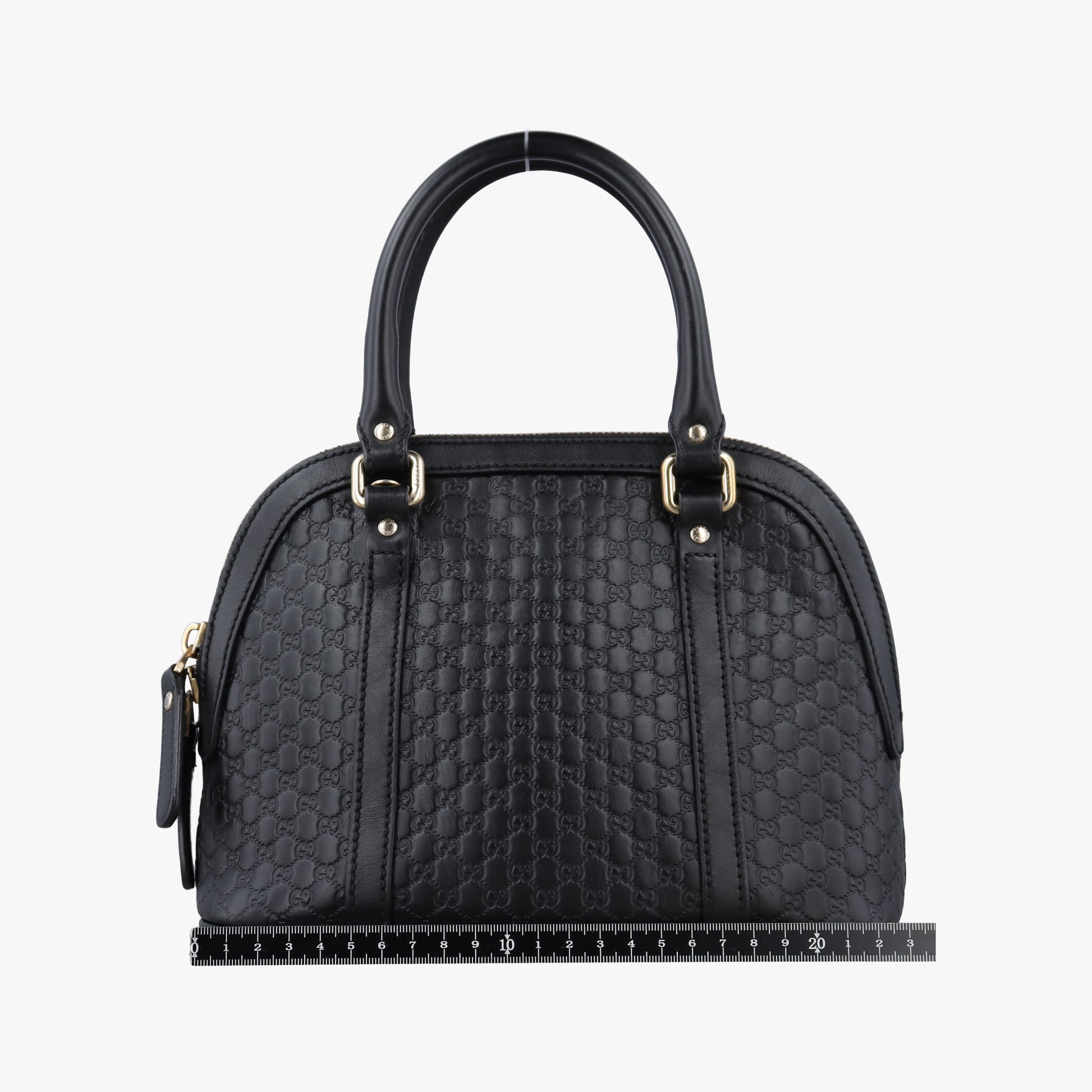 Microguccissima Black Leather 449654 Lot number unknownマイクログッチシマ ブラック レザー 449654 製番不明
