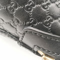 Microguccissima Black Leather 449654 Lot number unknownマイクログッチシマ ブラック レザー 449654 製番不明