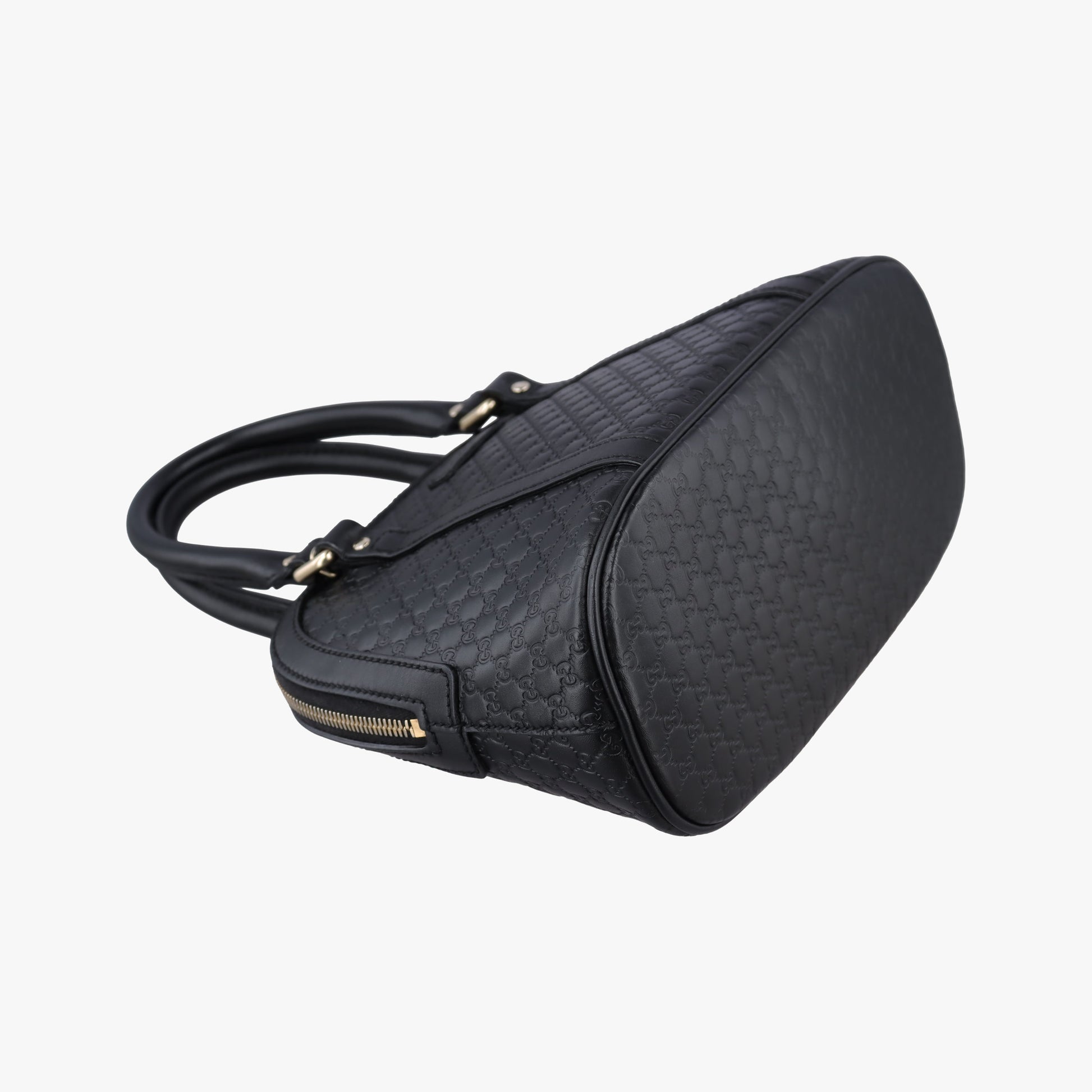 Microguccissima Black Leather 449654 Lot number unknownマイクログッチシマ ブラック レザー 449654 製番不明