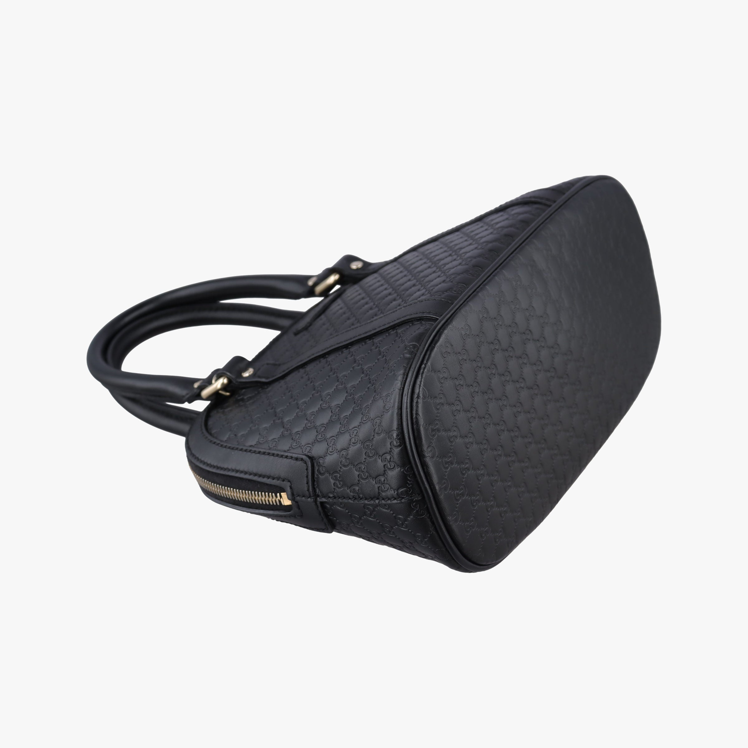 Microguccissima Black Leather 449654 Lot number unknownマイクログッチシマ ブラック レザー 449654 製番不明