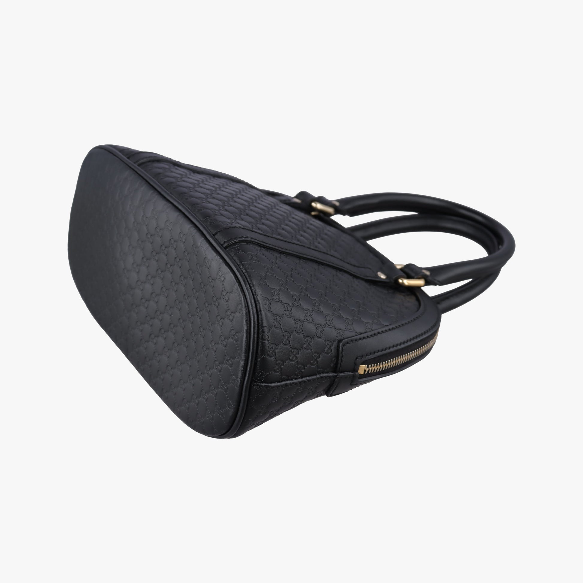 Microguccissima Black Leather 449654 Lot number unknownマイクログッチシマ ブラック レザー 449654 製番不明