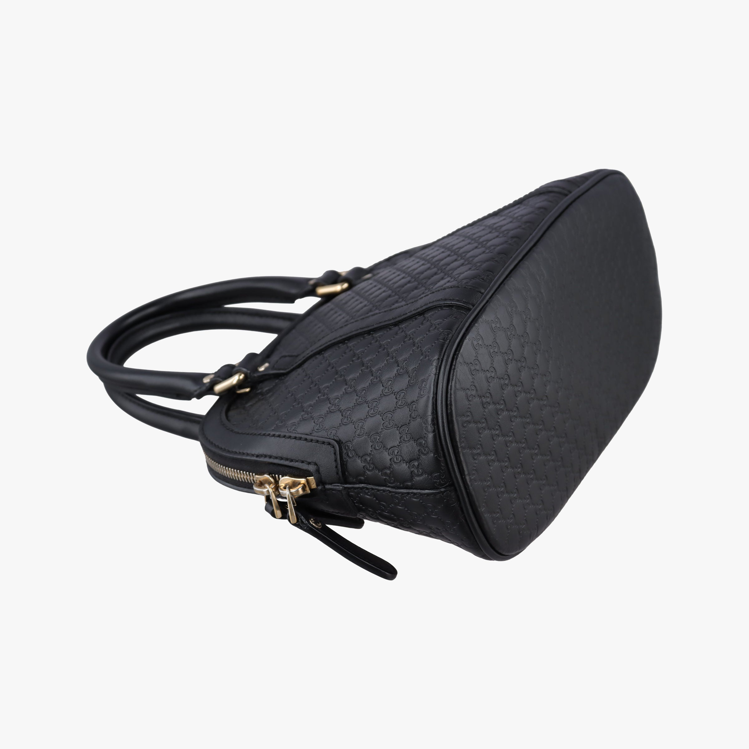 Microguccissima Black Leather 449654 Lot number unknownマイクログッチシマ ブラック レザー 449654 製番不明