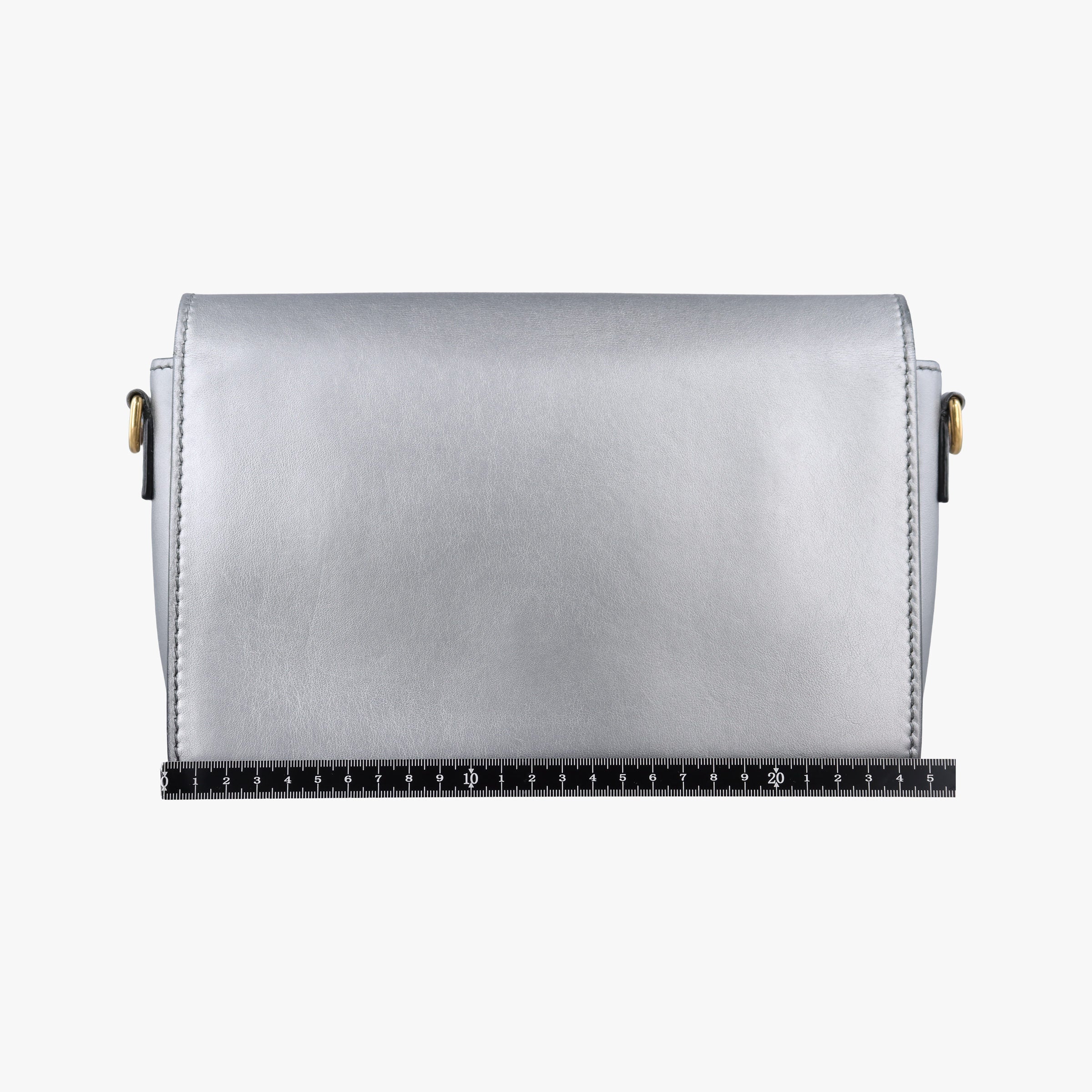 Diorevolution Silver Leather 19-MA-0147ディオール エボリューション フラップ シルバー レザー 19-MA-0147