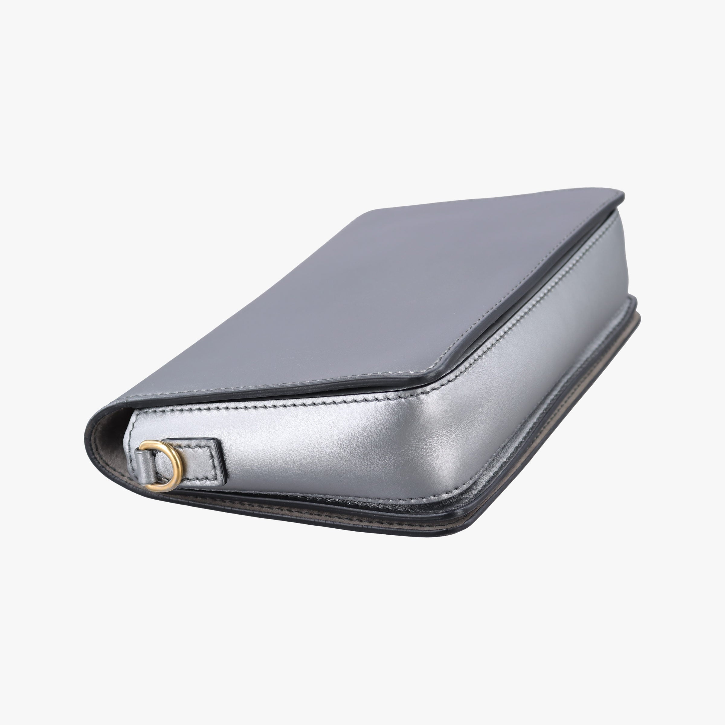 Diorevolution Silver Leather 19-MA-0147ディオール エボリューション フラップ シルバー レザー 19-MA-0147