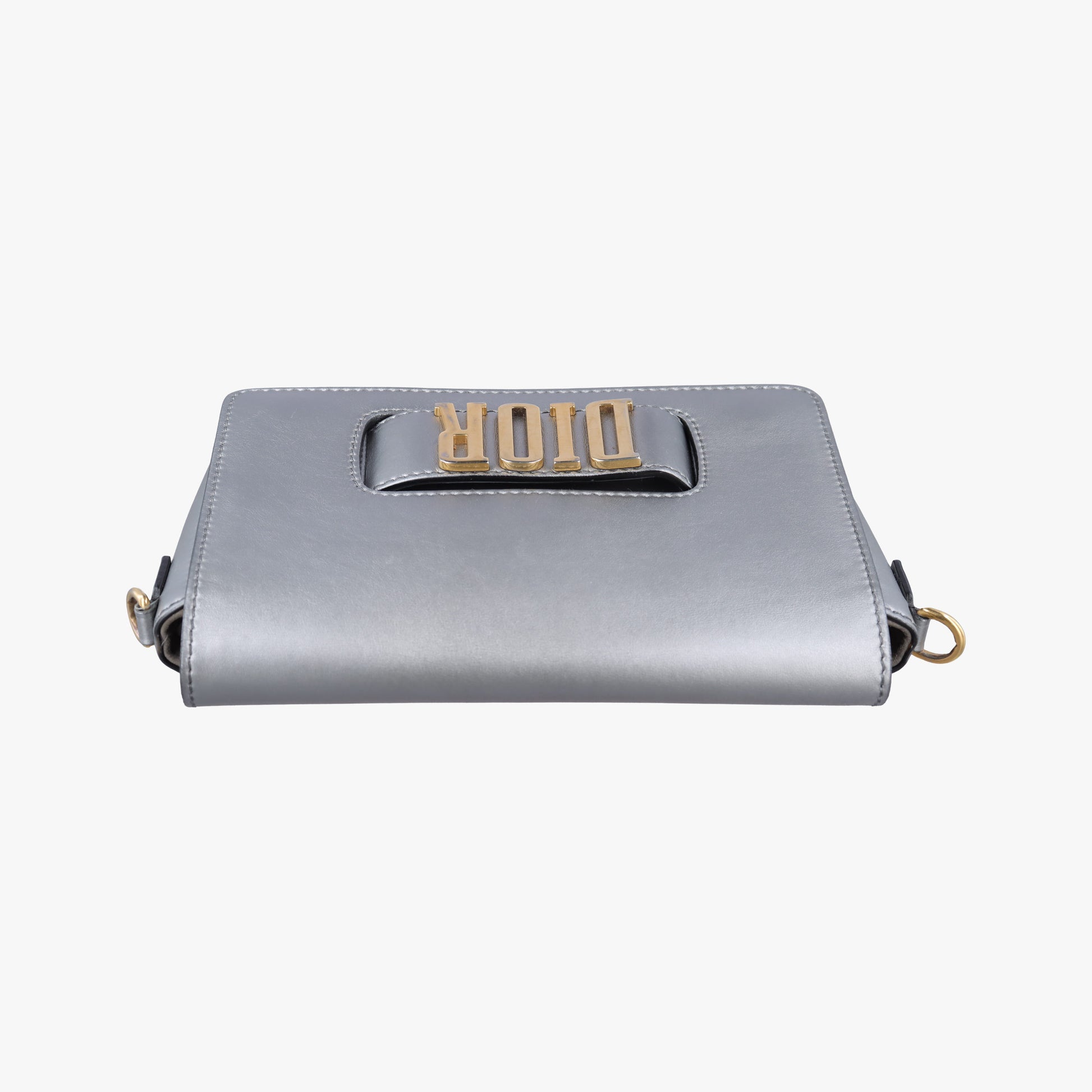 Diorevolution Silver Leather 19-MA-0147ディオール エボリューション フラップ シルバー レザー 19-MA-0147