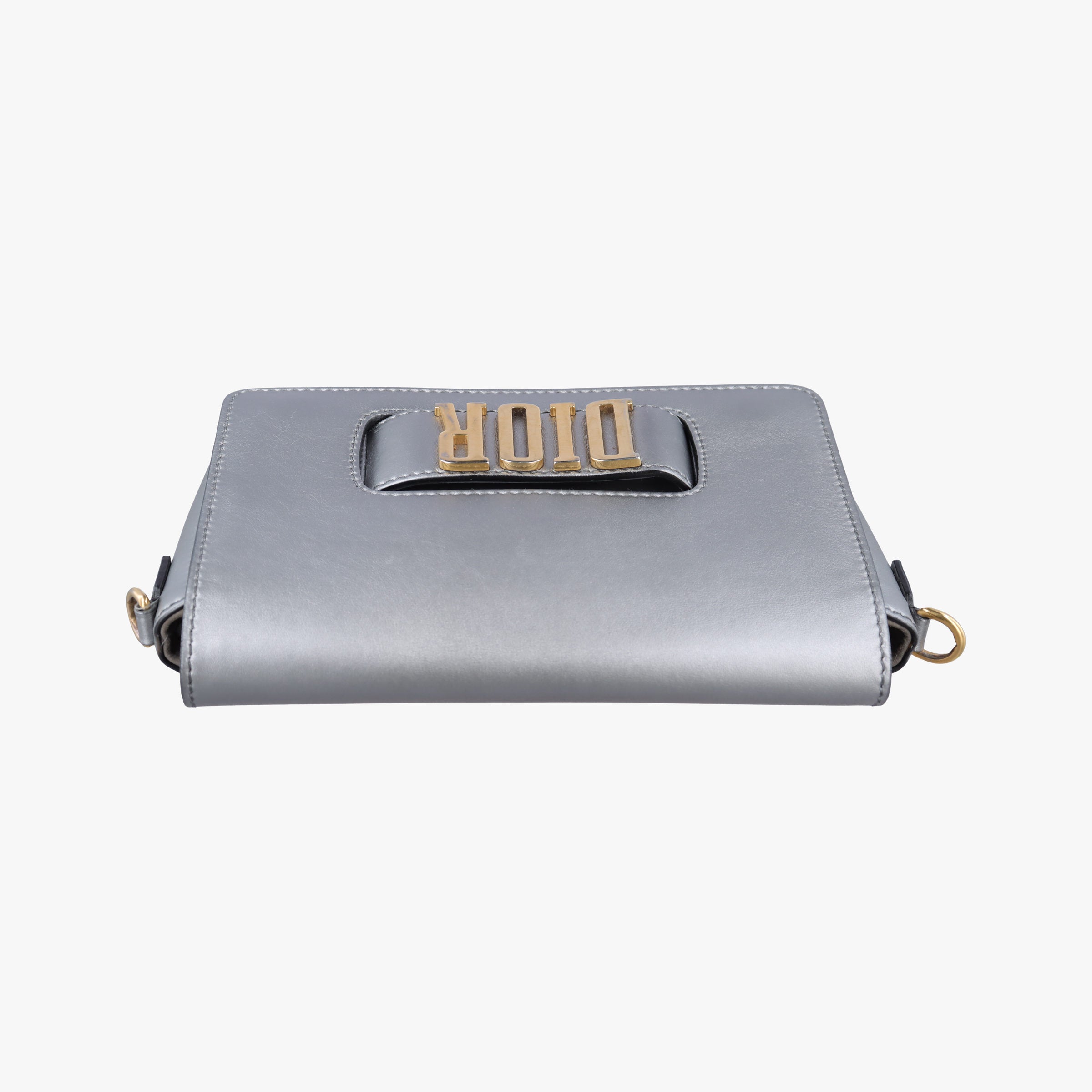 Diorevolution Silver Leather 19-MA-0147ディオール エボリューション フラップ シルバー レザー 19-MA-0147