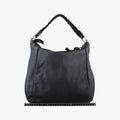 Bamboo Bar Hobo Black Leather 257090 I7596458バンブーバーホーボー ブラック レザー 257090 I7596458