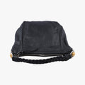 Bamboo Bar Hobo Black Leather 257090 I7596458バンブーバーホーボー ブラック レザー 257090 I7596458