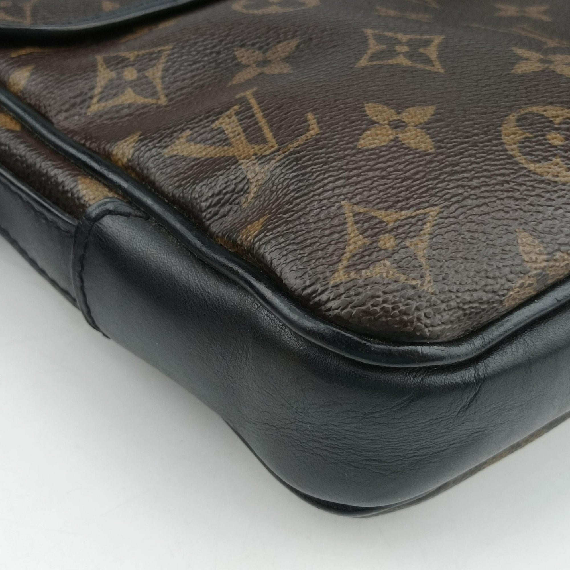 BASS MM brown Monogram Macassar M56715 AA0140バスMM モノグラム/ブラウン モノグラムマカサー M56715 AA0140