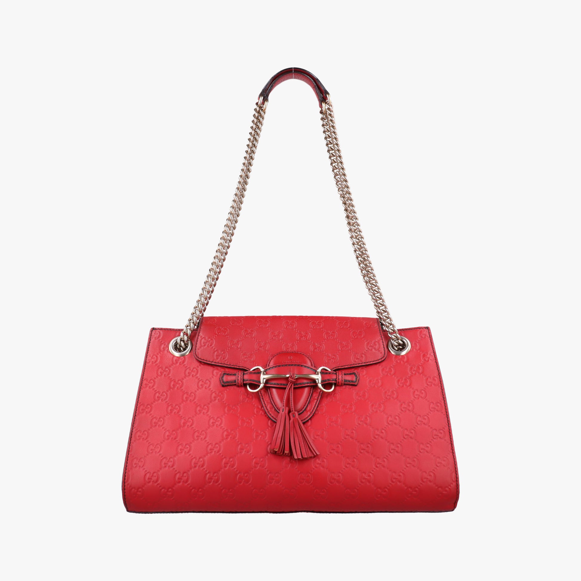 Emily Red Leather 295403 C012786601エミリー レッド レザー 295403 C012786601