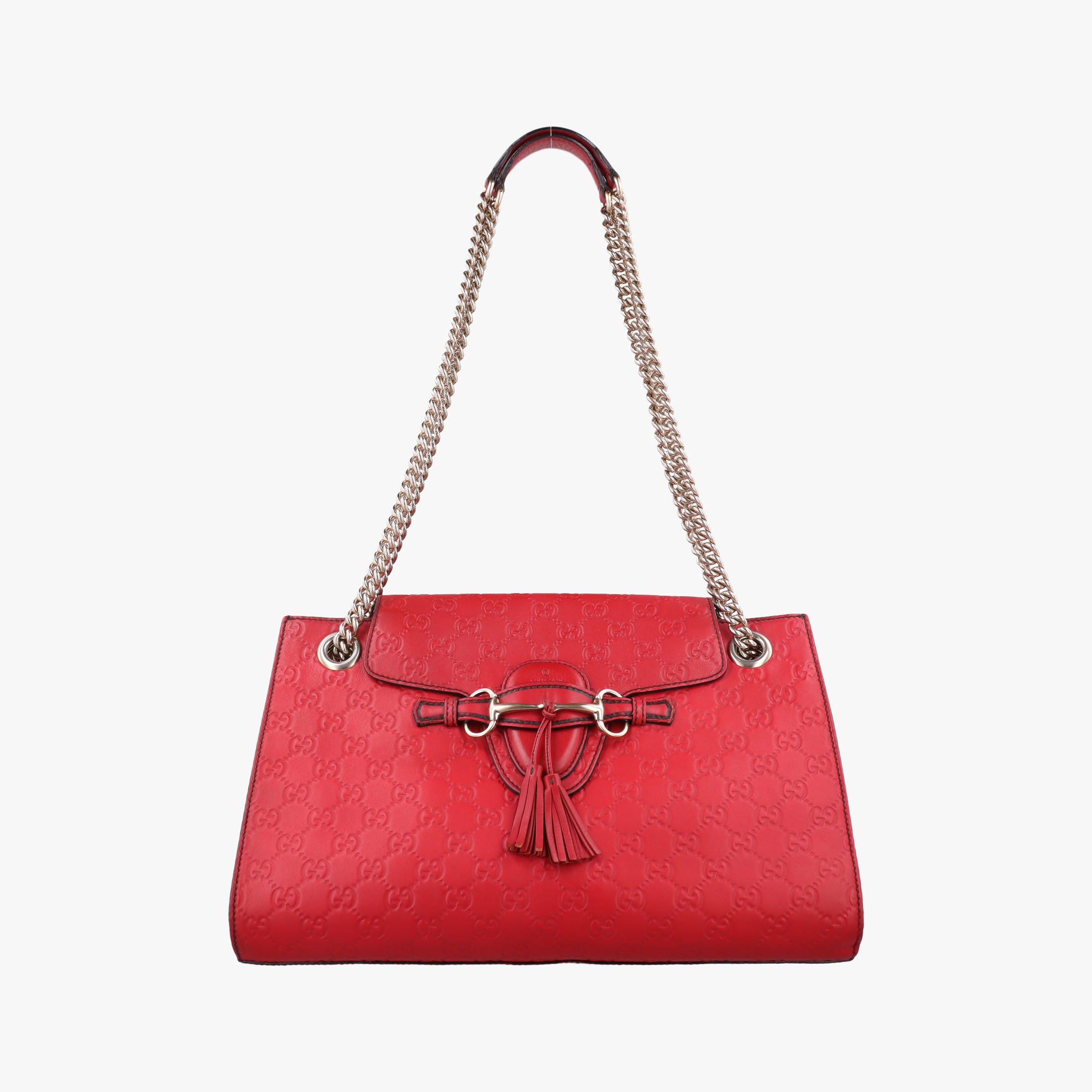 Emily Red Leather 295403 C012786601エミリー レッド レザー 295403 C012786601