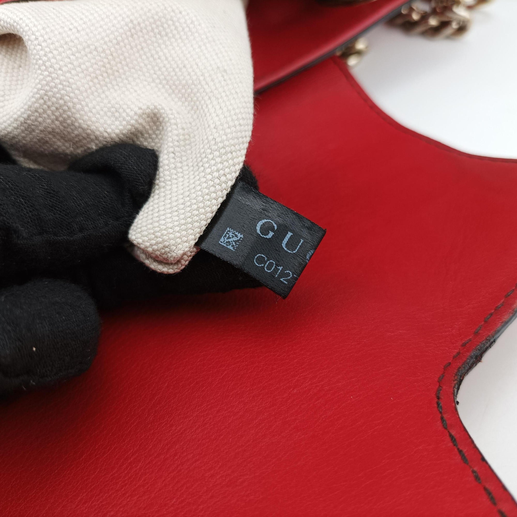 Emily Red Leather 295403 C012786601エミリー レッド レザー 295403 C012786601