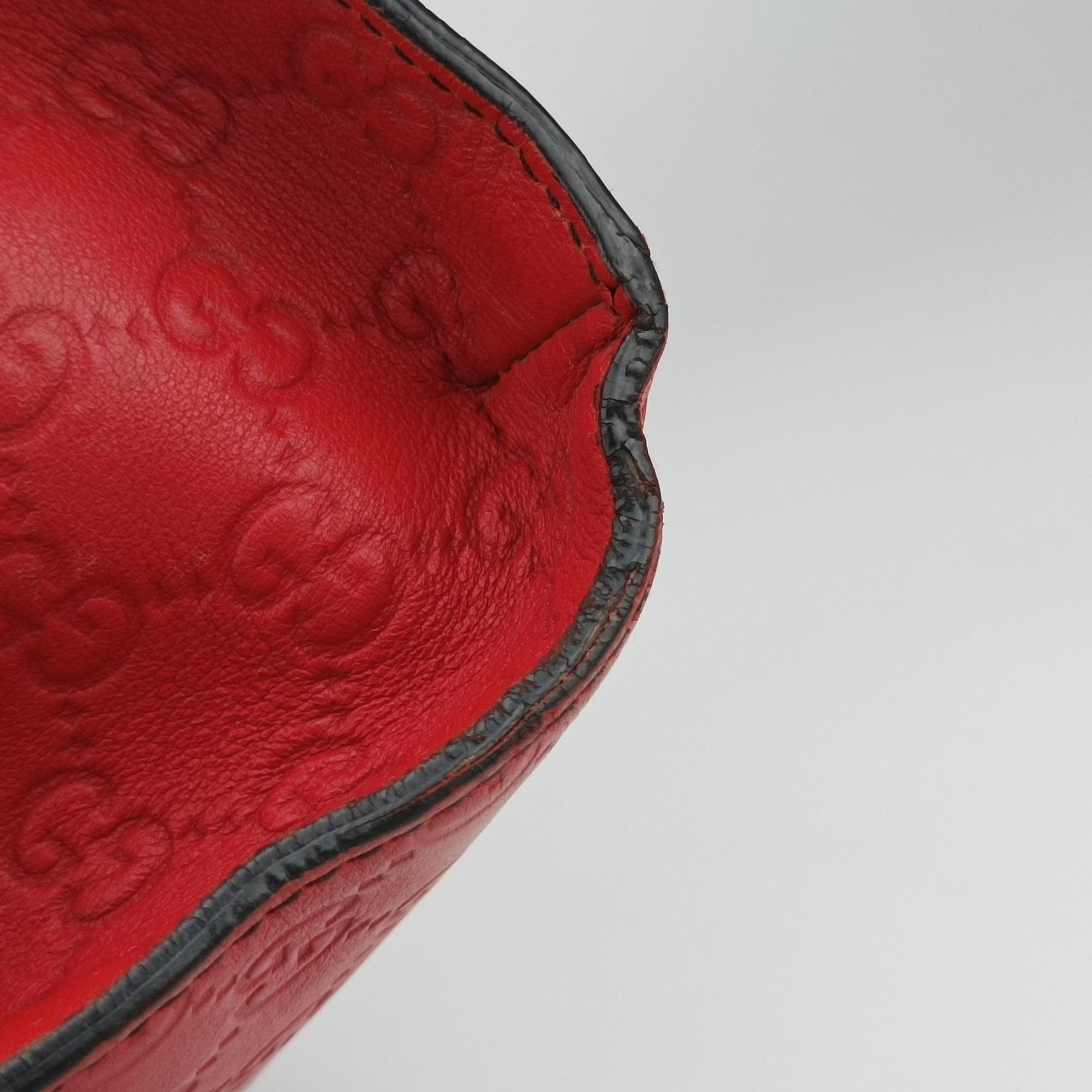 Emily Red Leather 295403 C012786601エミリー レッド レザー 295403 C012786601