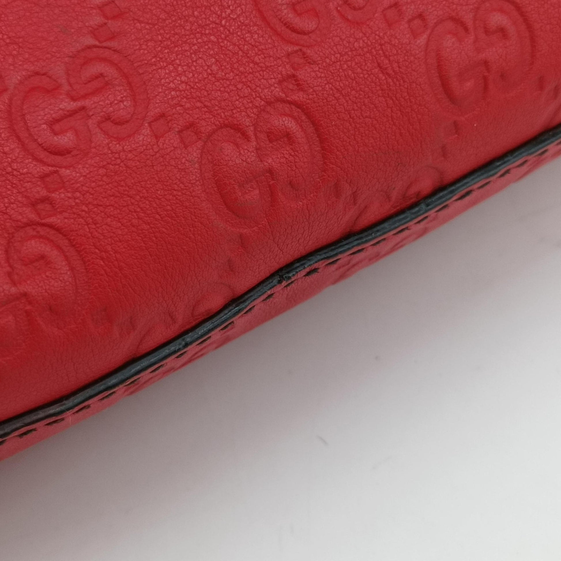 Emily Red Leather 295403 C012786601エミリー レッド レザー 295403 C012786601