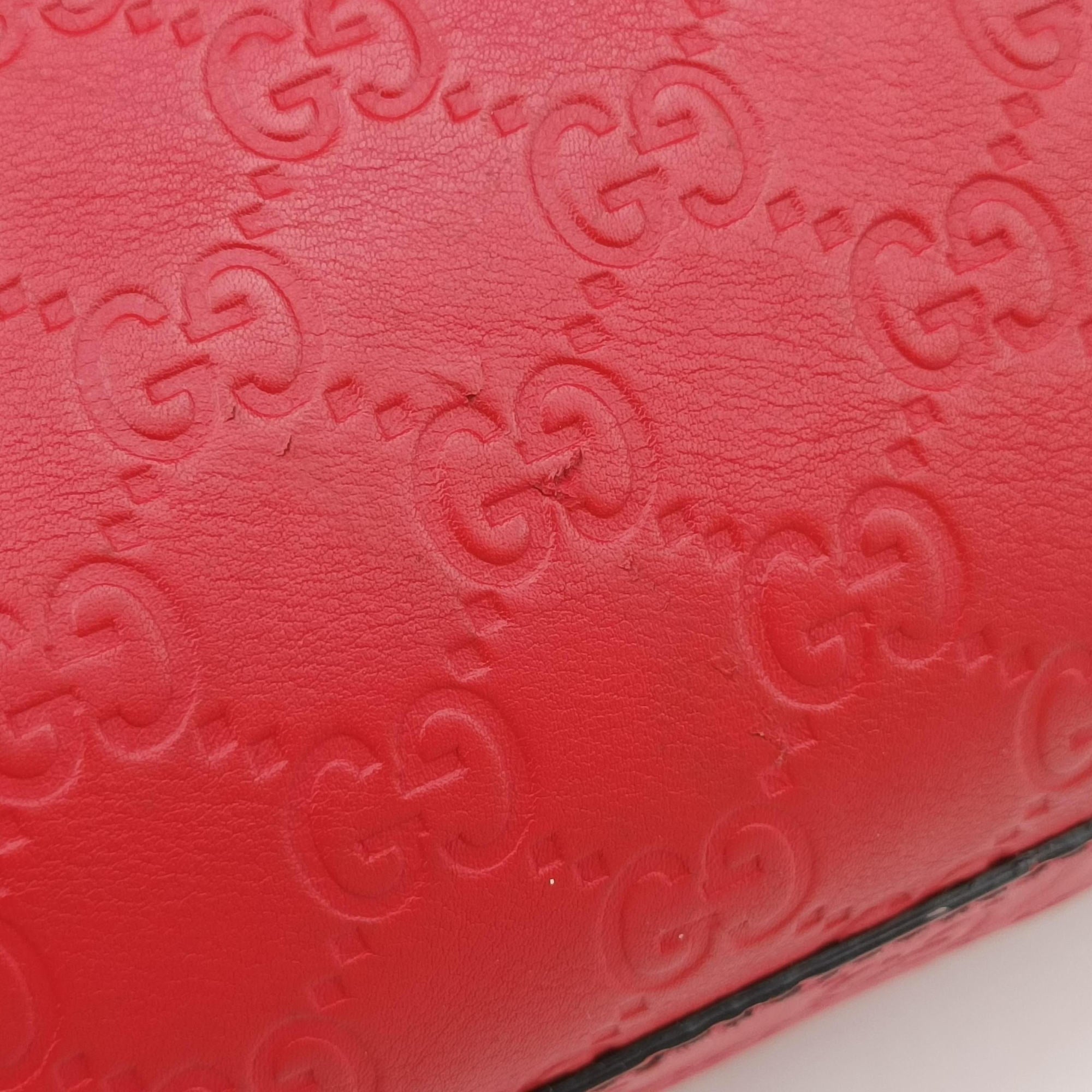 Emily Red Leather 295403 C012786601エミリー レッド レザー 295403 C012786601