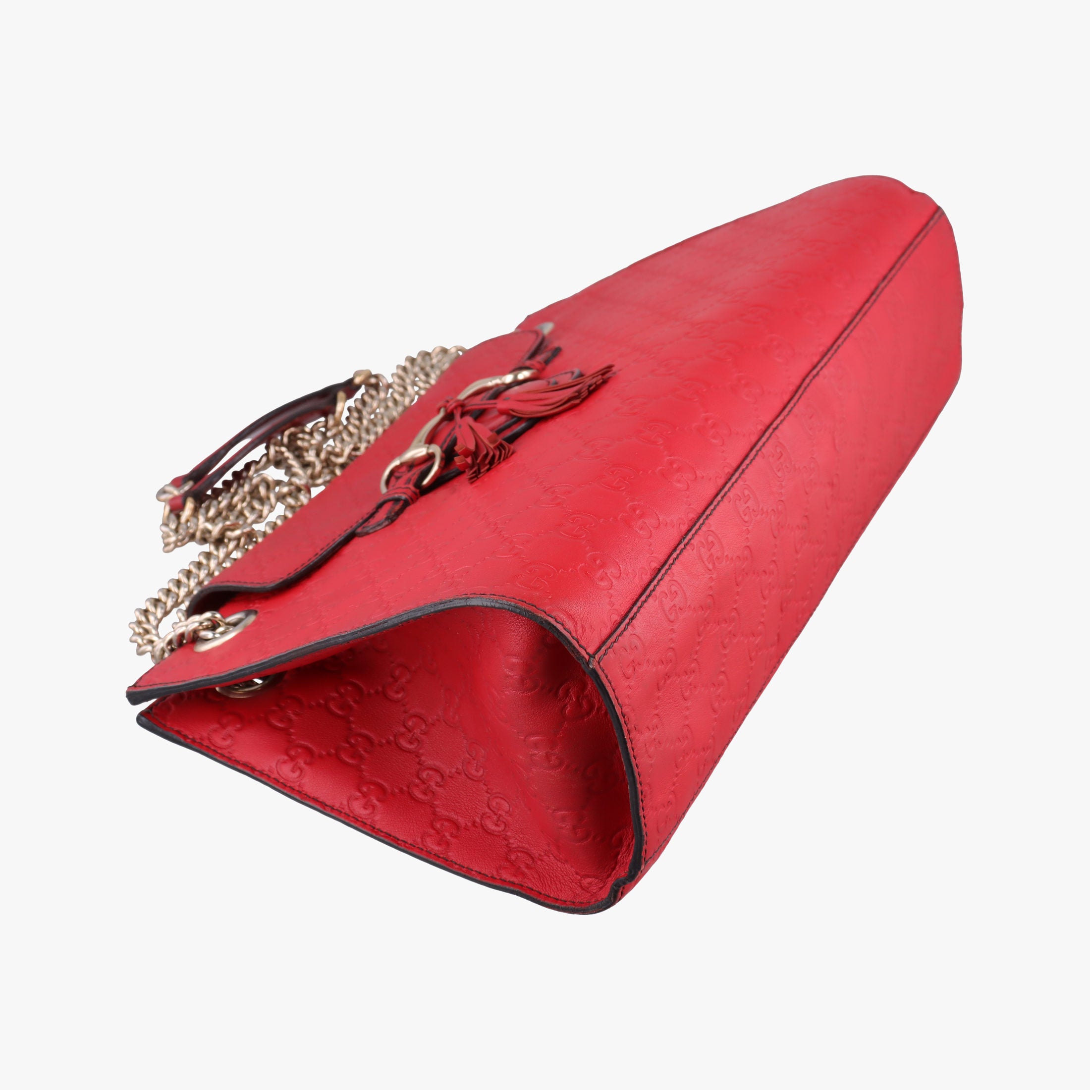 Emily Red Leather 295403 C012786601エミリー レッド レザー 295403 C012786601