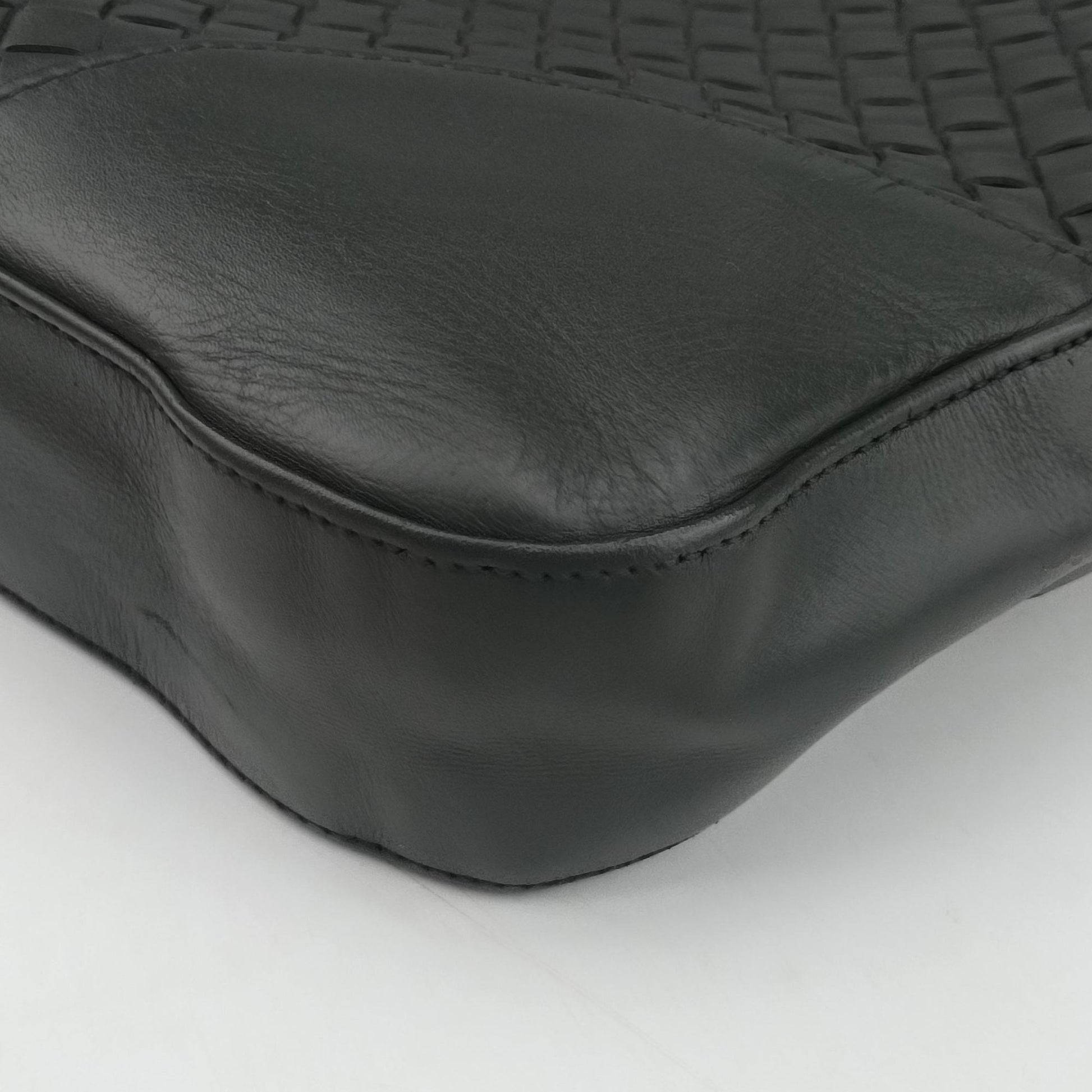 Intrecciato Shopper Acatl Grey lambskin B01745676Gイントレチャート ショッパー アキャトル グレー ラムスキン B01745676G