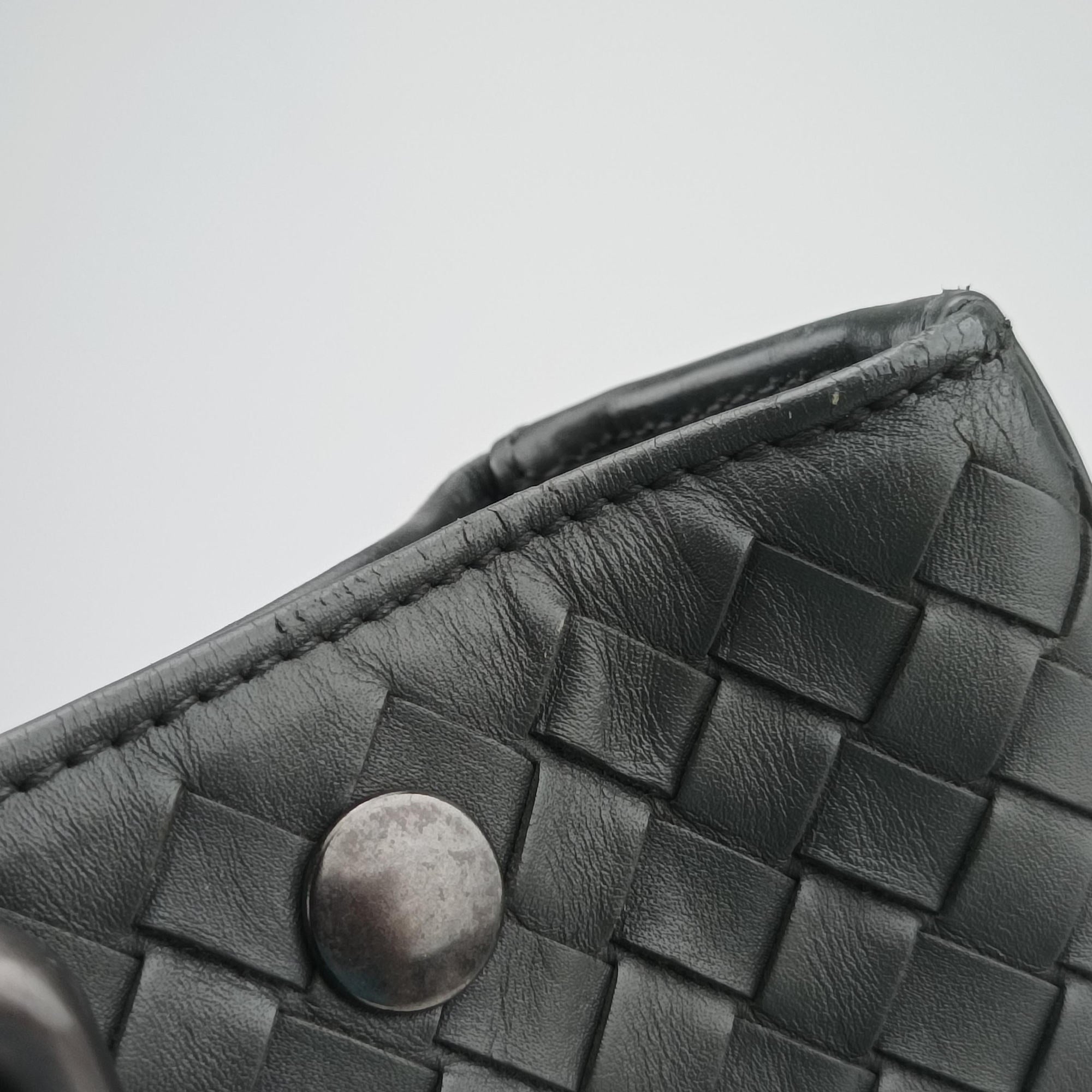 Intrecciato Shopper Acatl Grey lambskin B01745676Gイントレチャート ショッパー アキャトル グレー ラムスキン B01745676G