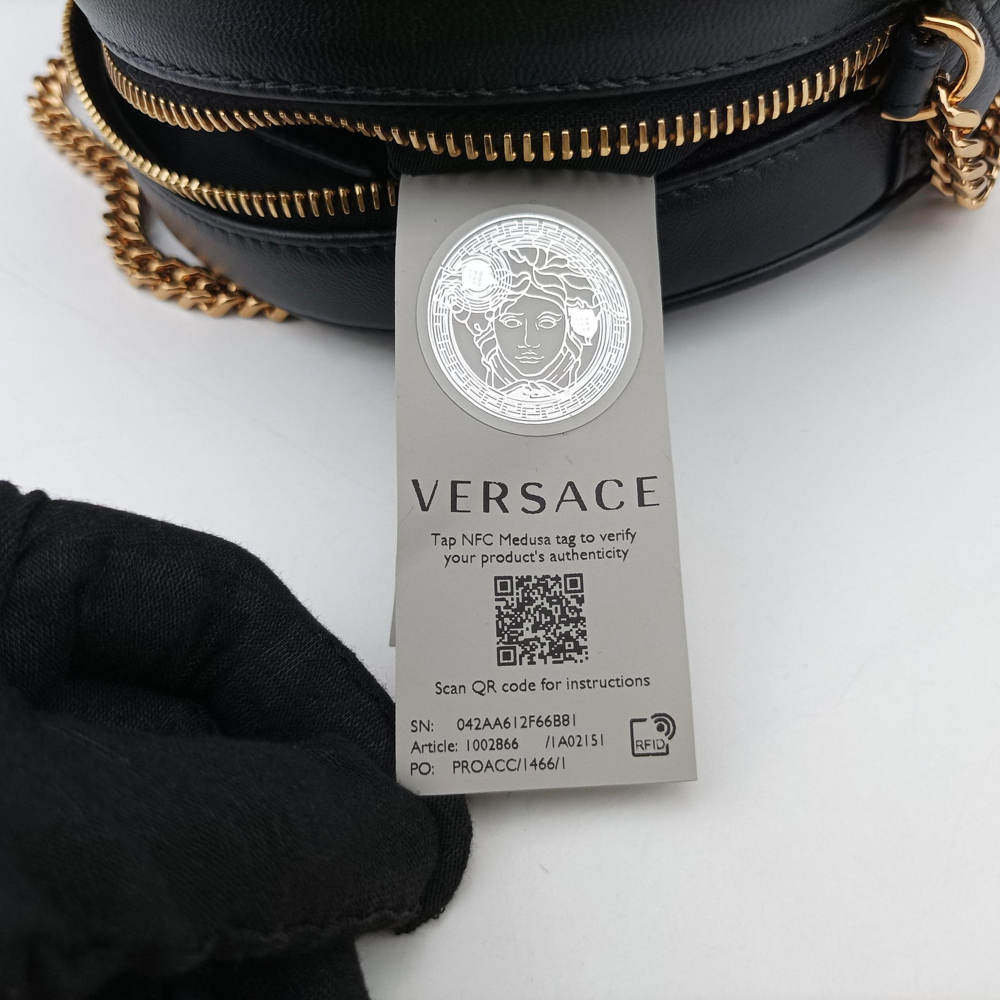 Medusa Black Leather メドゥーサ ブラック レザー 