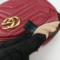 GG Marmont Red Leather 550154 A028986309GGマーモント レッド レザー 550154 A028986309
