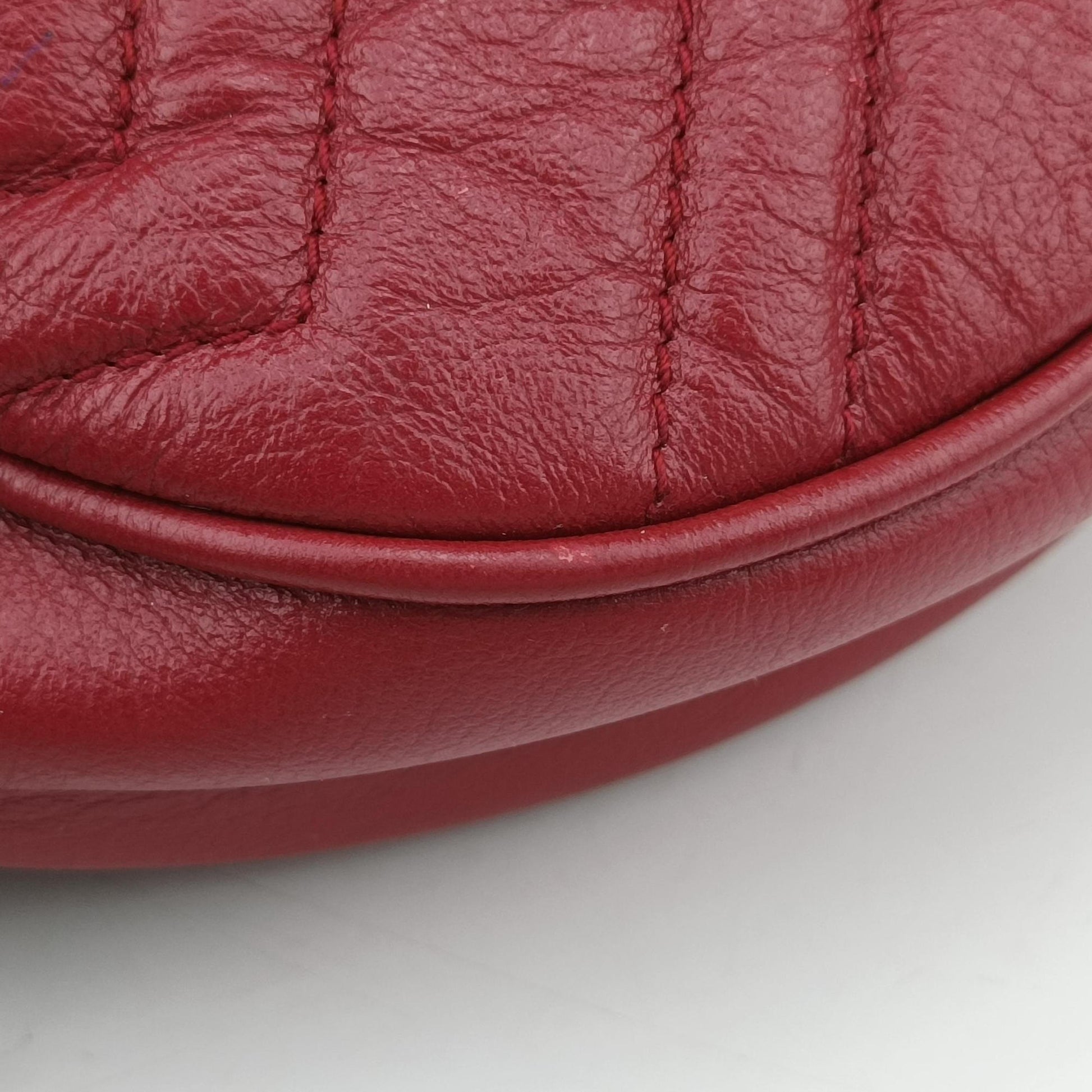 GG Marmont Red Leather 550154 A028986309GGマーモント レッド レザー 550154 A028986309