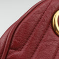 GG Marmont Red Leather 550154 A028986309GGマーモント レッド レザー 550154 A028986309