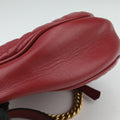 GG Marmont Red Leather 550154 A028986309GGマーモント レッド レザー 550154 A028986309