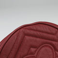 GG Marmont Red Leather 550154 A028986309GGマーモント レッド レザー 550154 A028986309
