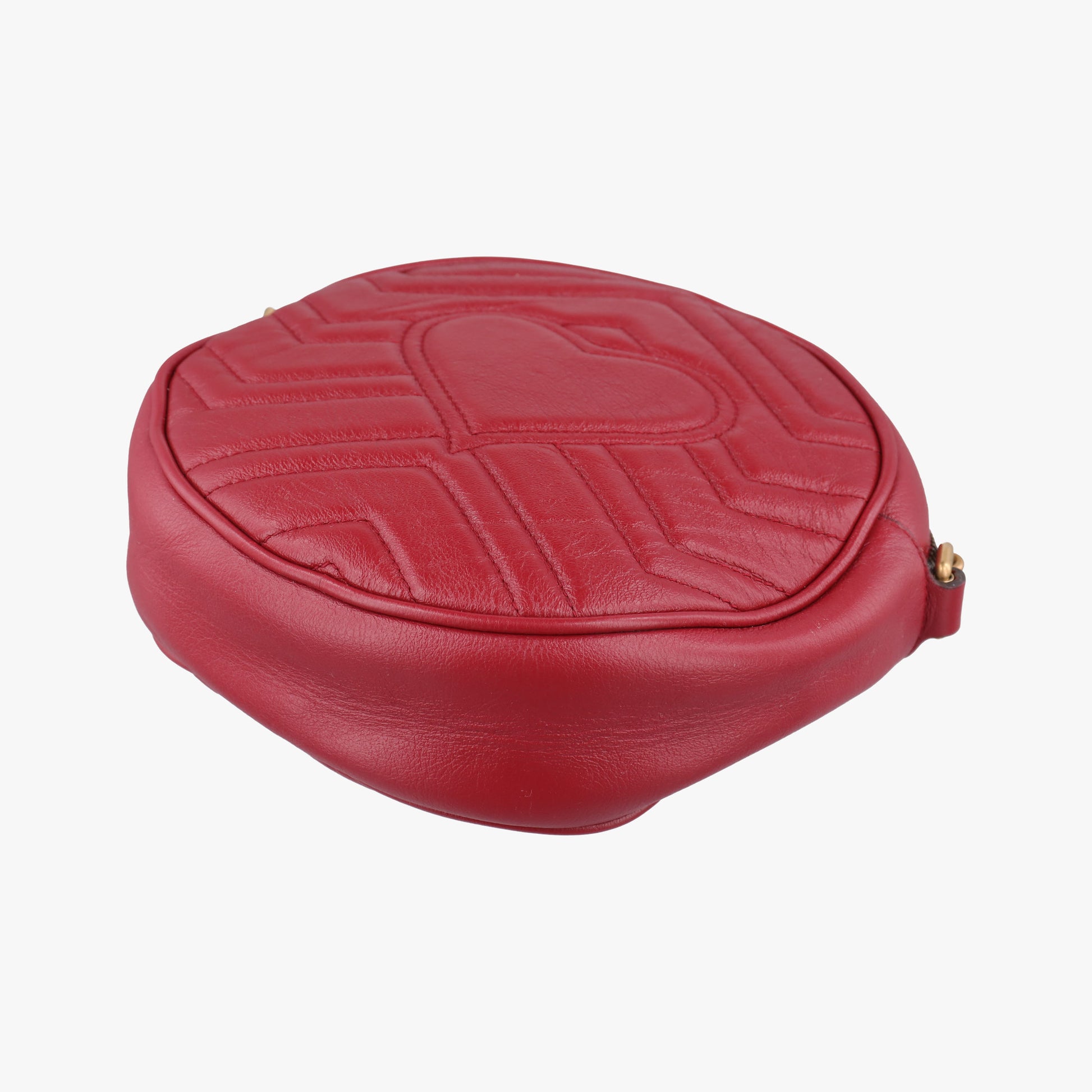 GG Marmont Red Leather 550154 A028986309GGマーモント レッド レザー 550154 A028986309