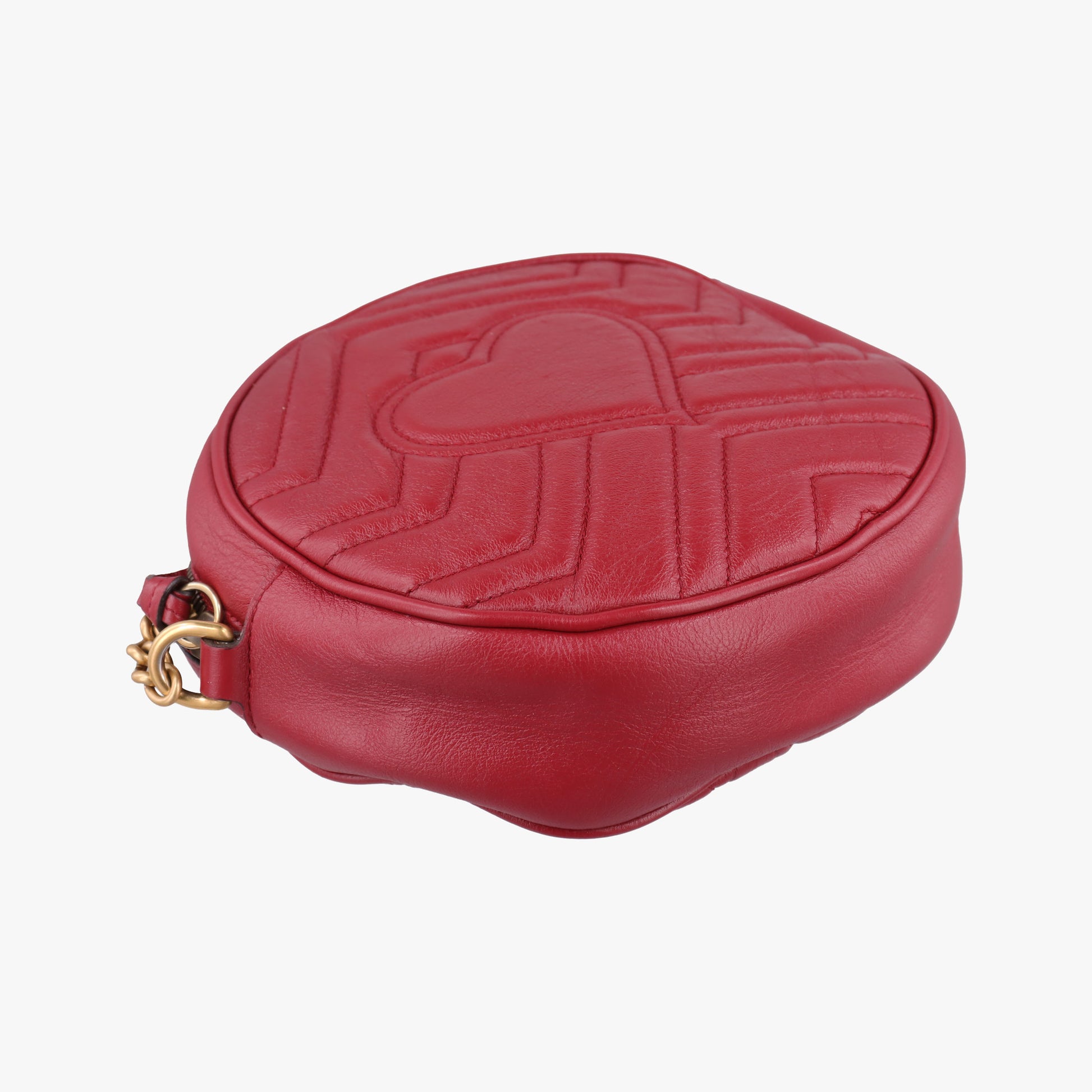 GG Marmont Red Leather 550154 A028986309GGマーモント レッド レザー 550154 A028986309