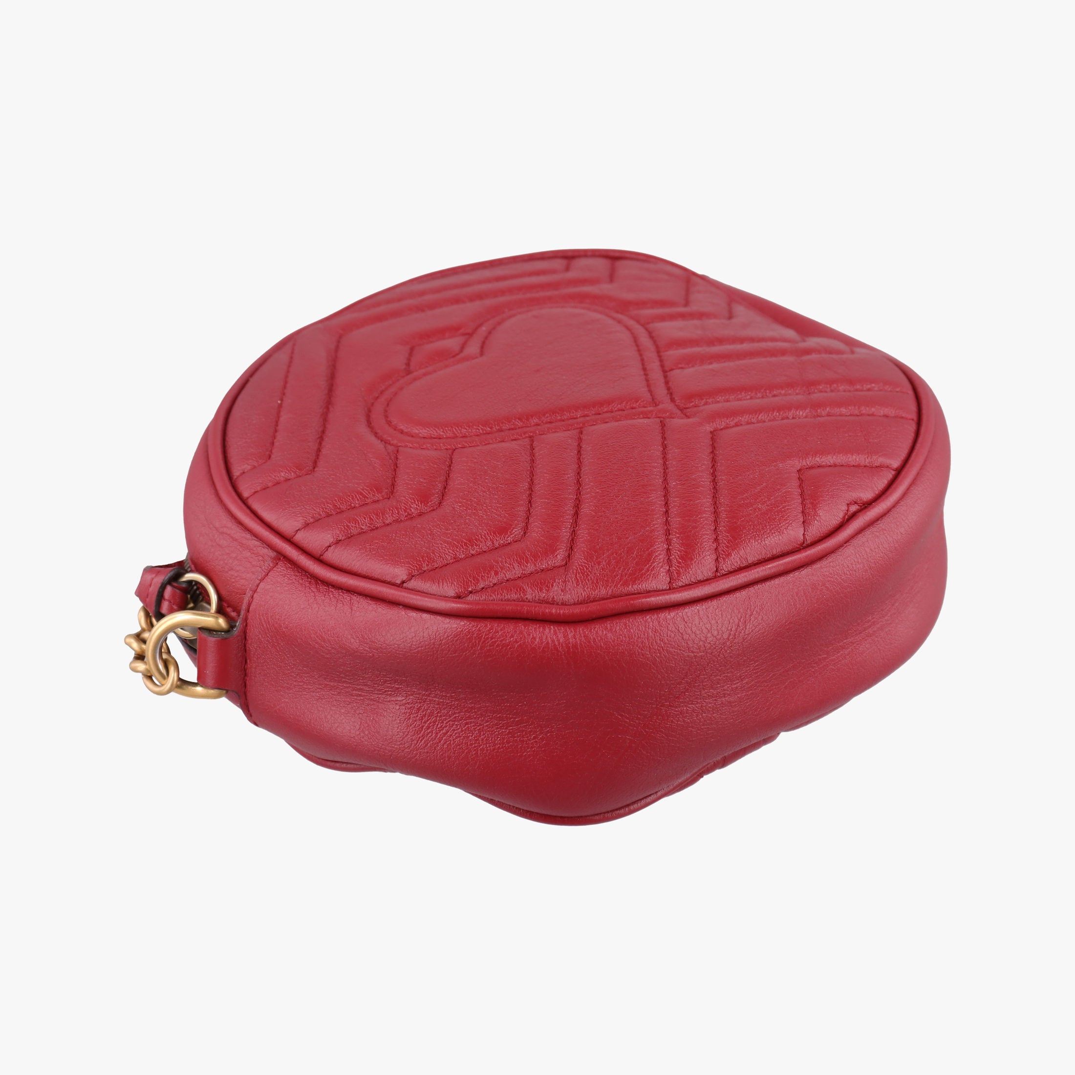 GG Marmont Red Leather 550154 A028986309GGマーモント レッド レザー 550154 A028986309