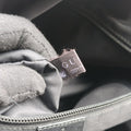 GG Plus GG Supreme Black PVC coated canvas x Leather 337081 Lot number unknownGGプラス GGスプリーム ブラック PVCコーティングキャンバス x レザー 337081 製番不明