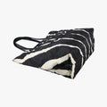 Zebra Print tote White× Black Nylon x Leather 8BH260 8BH260-Q9A 148-2384ゼブラ柄 トート  ホワイトx ブラック ナイロン x レザー 8BH260 8BH260-Q9A 148-2384