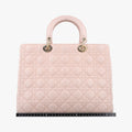 Lady Dior Pink lambskin 15-BO-0124レディディオール ピンク ラムスキン 15-BO-0124