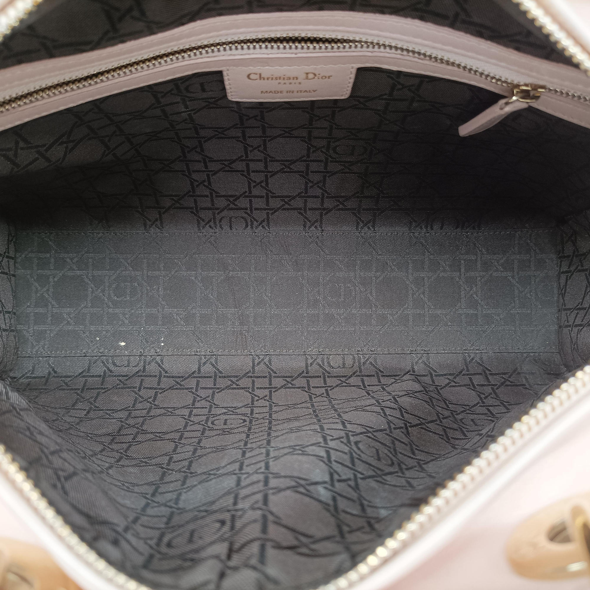 Lady Dior Pink lambskin 15-BO-0124レディディオール ピンク ラムスキン 15-BO-0124