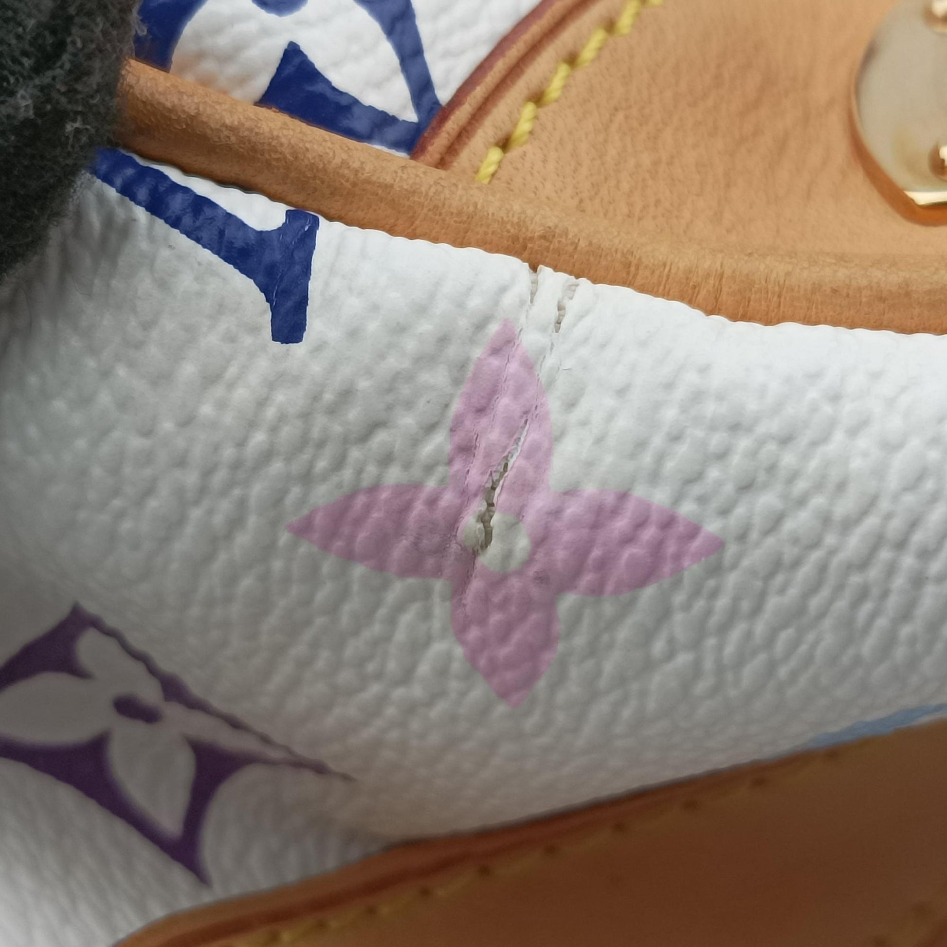 CLAUDIA white Monogram Multicolor M40193 Lot number unknownクラウディア ブロン モノグラム マルチカラー M40193 製番不明