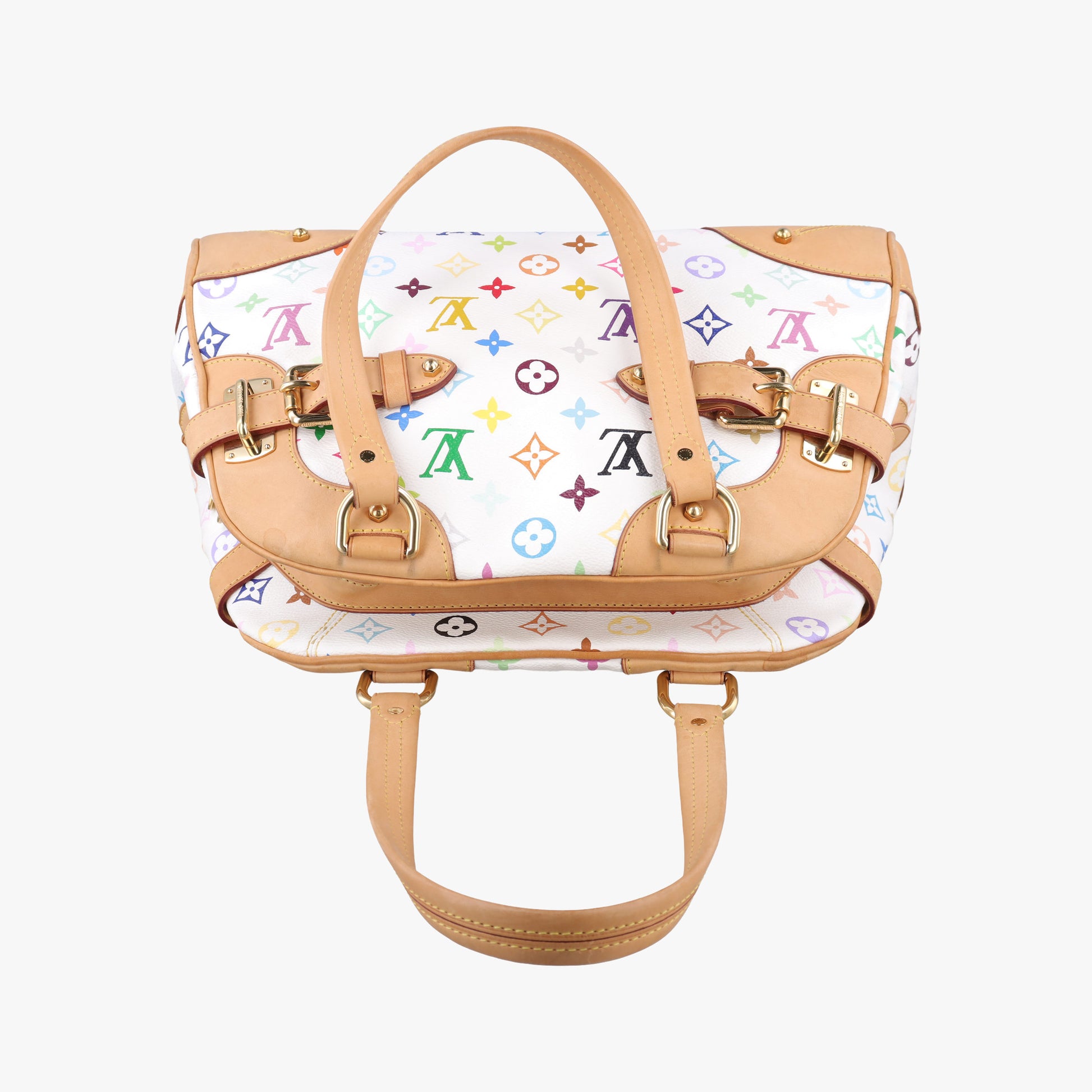 CLAUDIA white Monogram Multicolor M40193 Lot number unknownクラウディア ブロン モノグラム マルチカラー M40193 製番不明