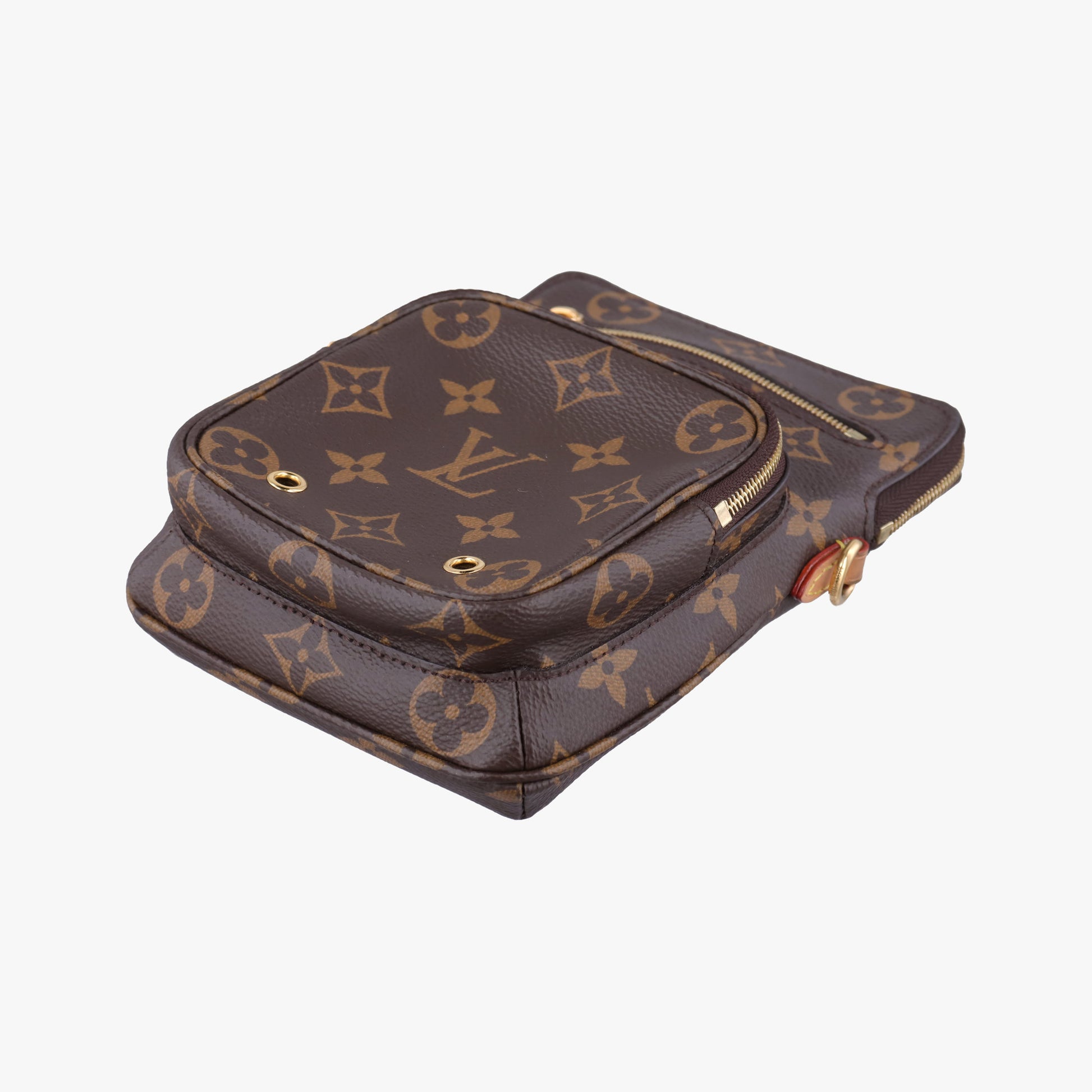 Utility Phone Sleeve Brown Monogram Canvas M80746 IC Chipユーティリティ モノグラム/ブラウン モノグラムキャンバス M80746 ICチップ