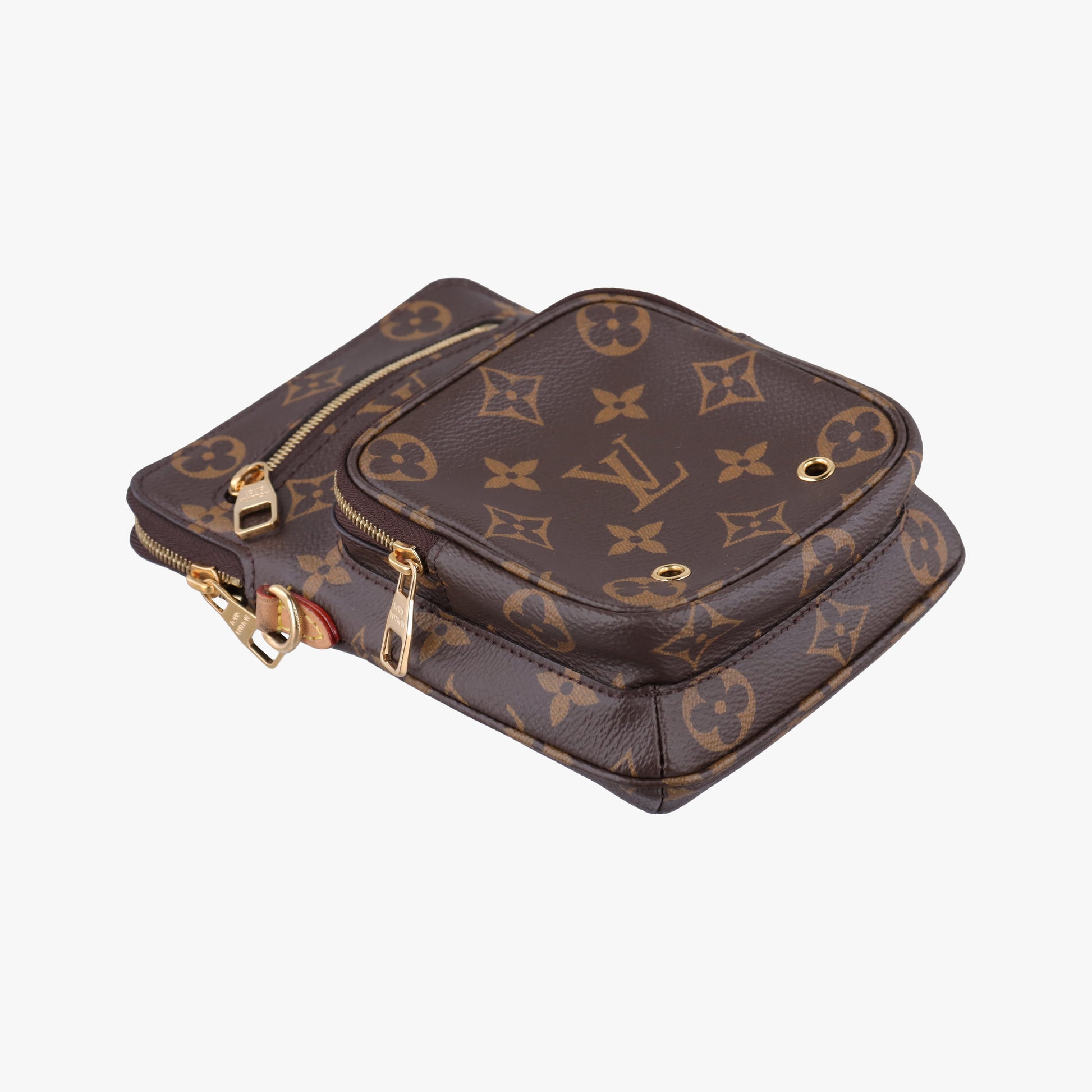 Utility Phone Sleeve Brown Monogram Canvas M80746 IC Chipユーティリティ モノグラム/ブラウン モノグラムキャンバス M80746 ICチップ