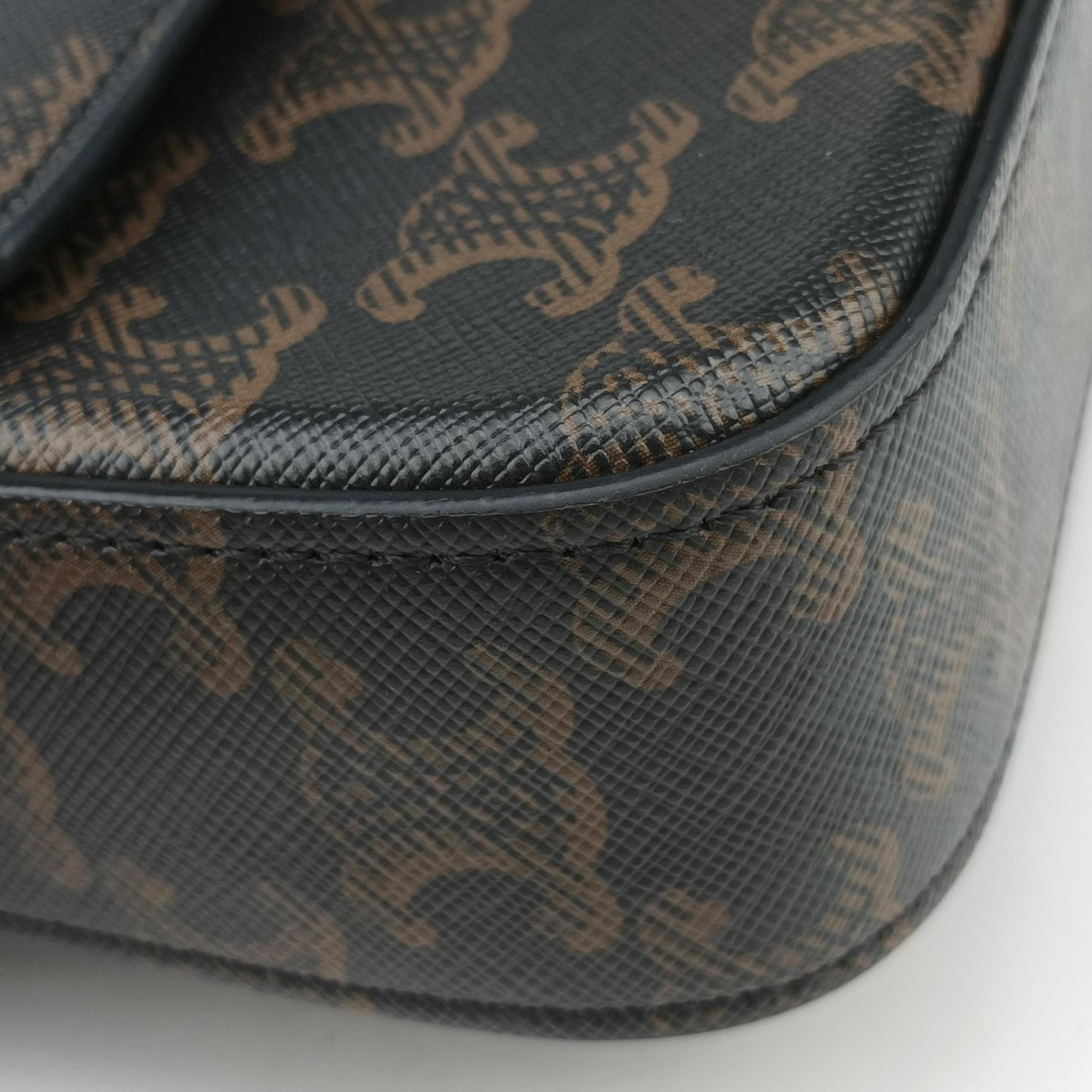 Claude Triomphe Brown PVC coated canvas U-CU-0233クロード トリオンフ ブラウン PVCコーティングキャンバス U-CU-0233