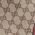 Bree Microguccissima khaki×red canvas×leather 449413 G026324009ブリー マイクログッチシマ カーキ×レッド キャンバス×レザー 449413 G026324009