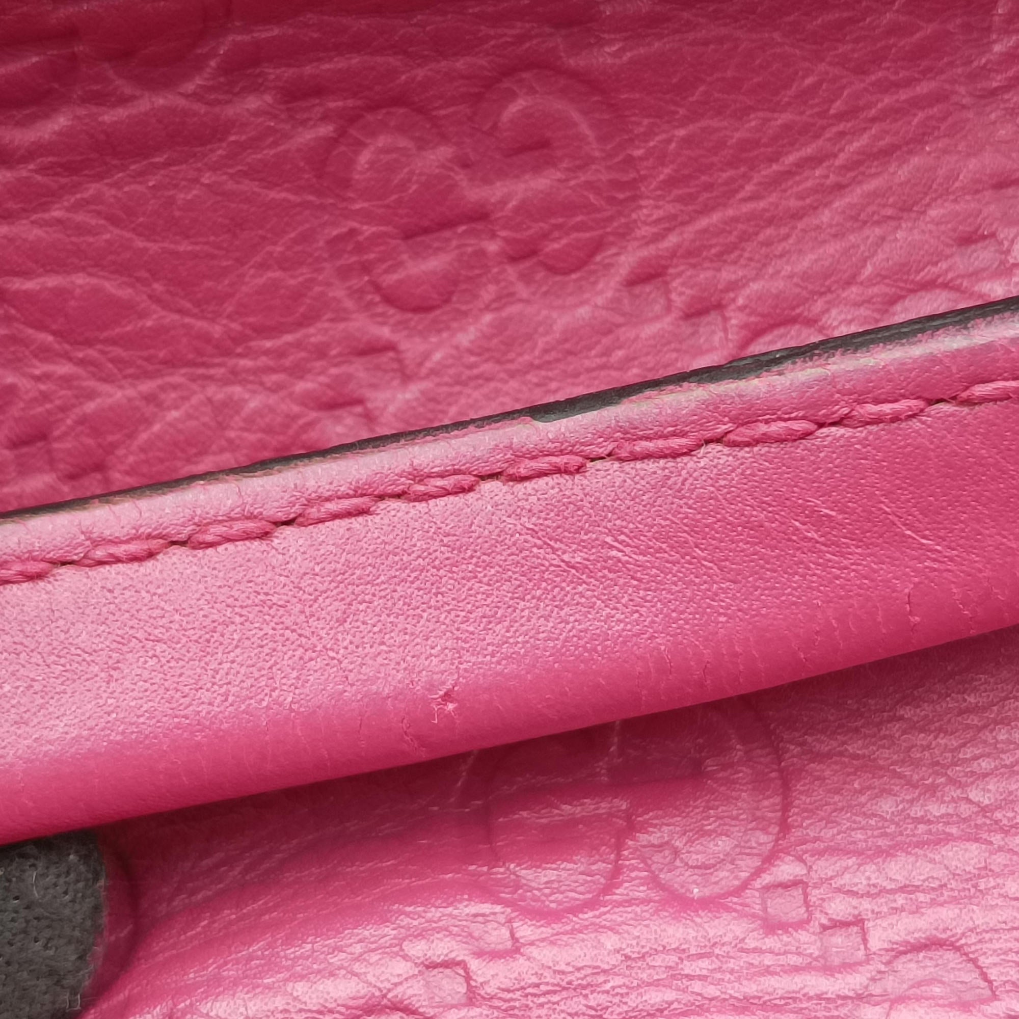 Guccissima Heart Bit Rose Leather 269957 H010798392グッチシマ ハートビット ローズ レッド レザー 269957 H010798392