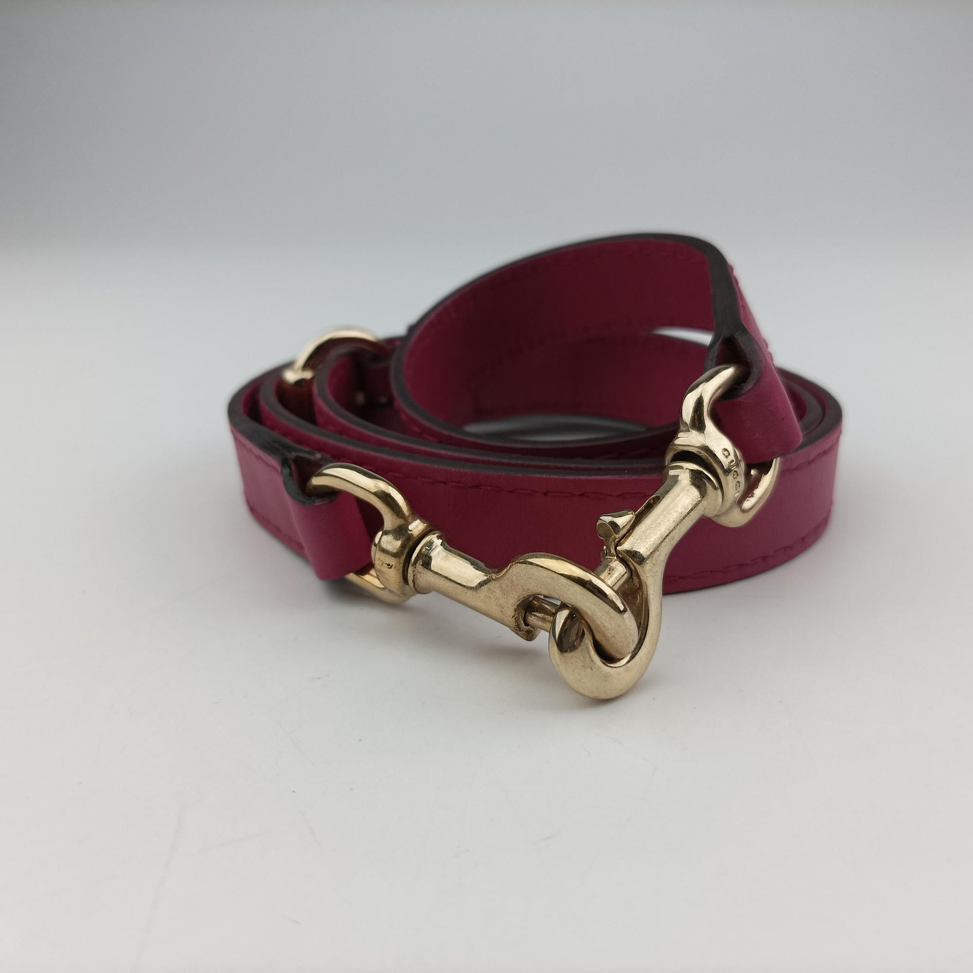 Guccissima Heart Bit Rose Leather 269957 H010798392グッチシマ ハートビット ローズ レッド レザー 269957 H010798392