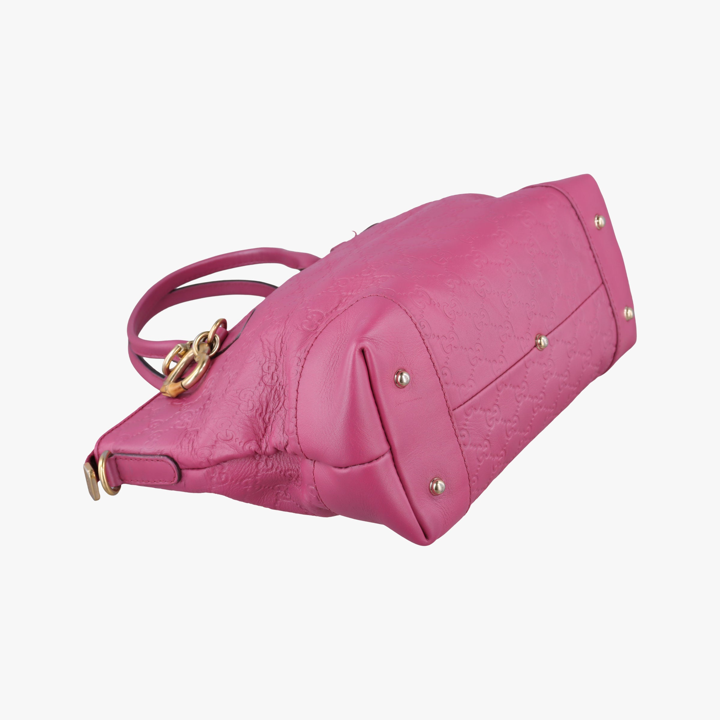 Guccissima Heart Bit Rose Leather 269957 H010798392グッチシマ ハートビット ローズ レッド レザー 269957 H010798392