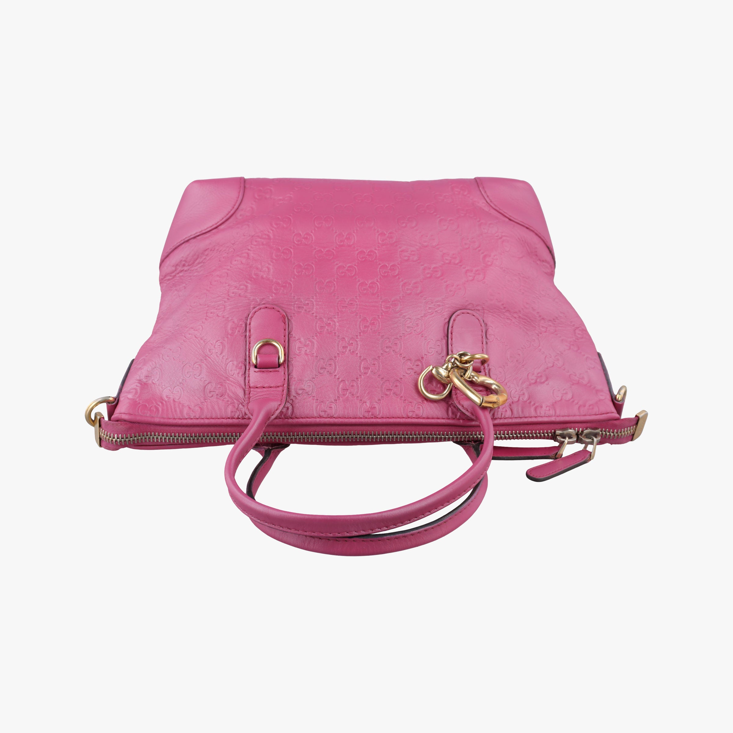 Guccissima Heart Bit Rose Leather 269957 H010798392グッチシマ ハートビット ローズ レッド レザー 269957 H010798392