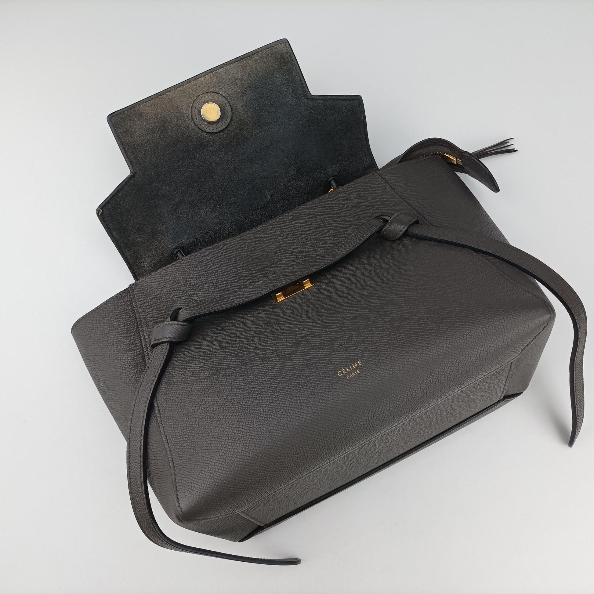 Belt Mini Grey Leather S-GA-0128ベルトミニ グレー レザー S-GA-0128