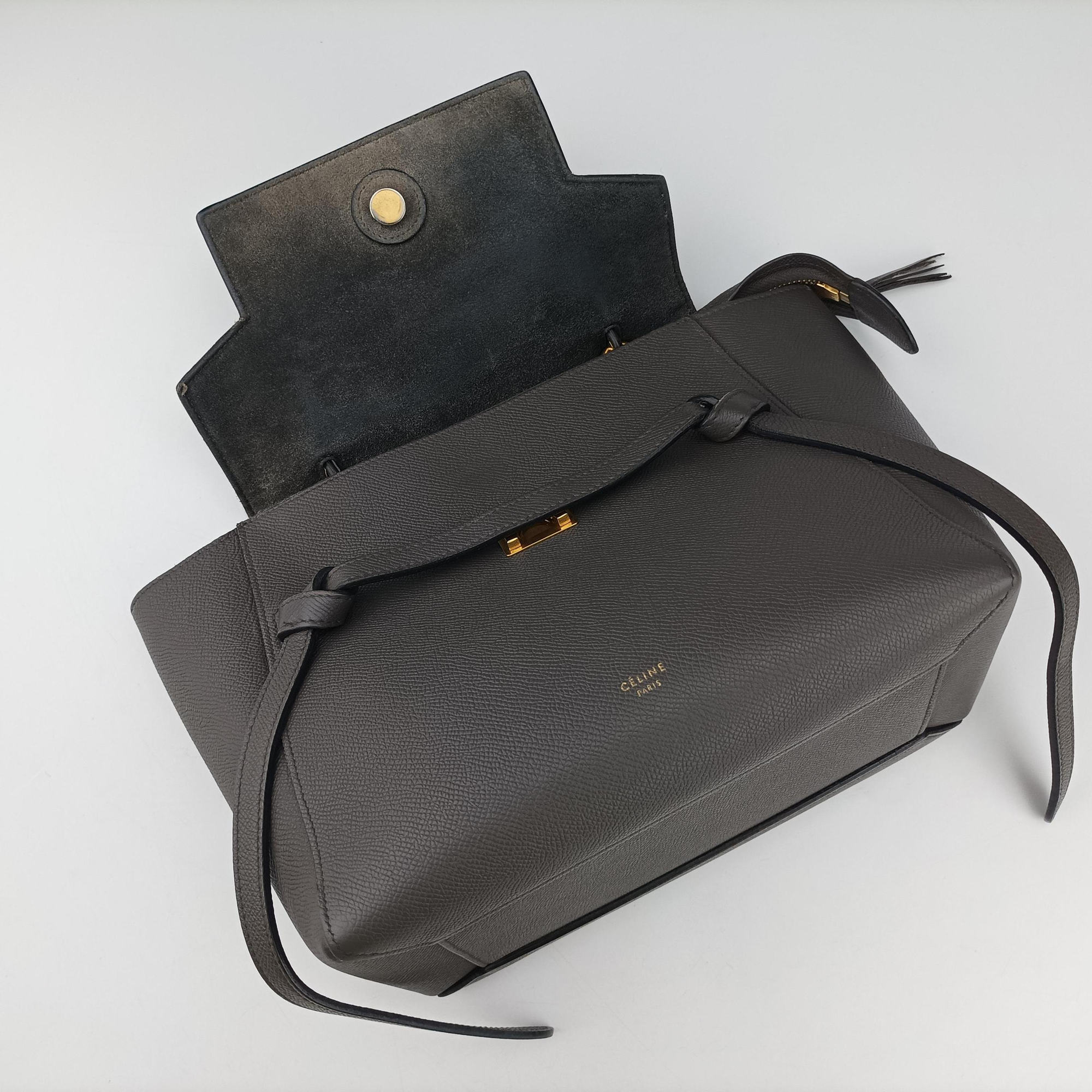 Belt Mini Grey Leather S-GA-0128ベルトミニ グレー レザー S-GA-0128