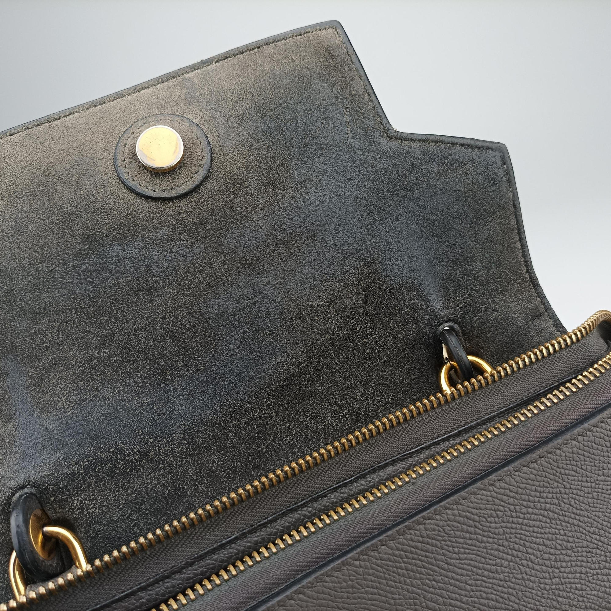 Belt Mini Grey Leather S-GA-0128ベルトミニ グレー レザー S-GA-0128