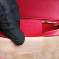 Sylvie Red×navy Leather 421882 D022289772シルヴィ レッド×ネイビー レザー 421882 D022289772